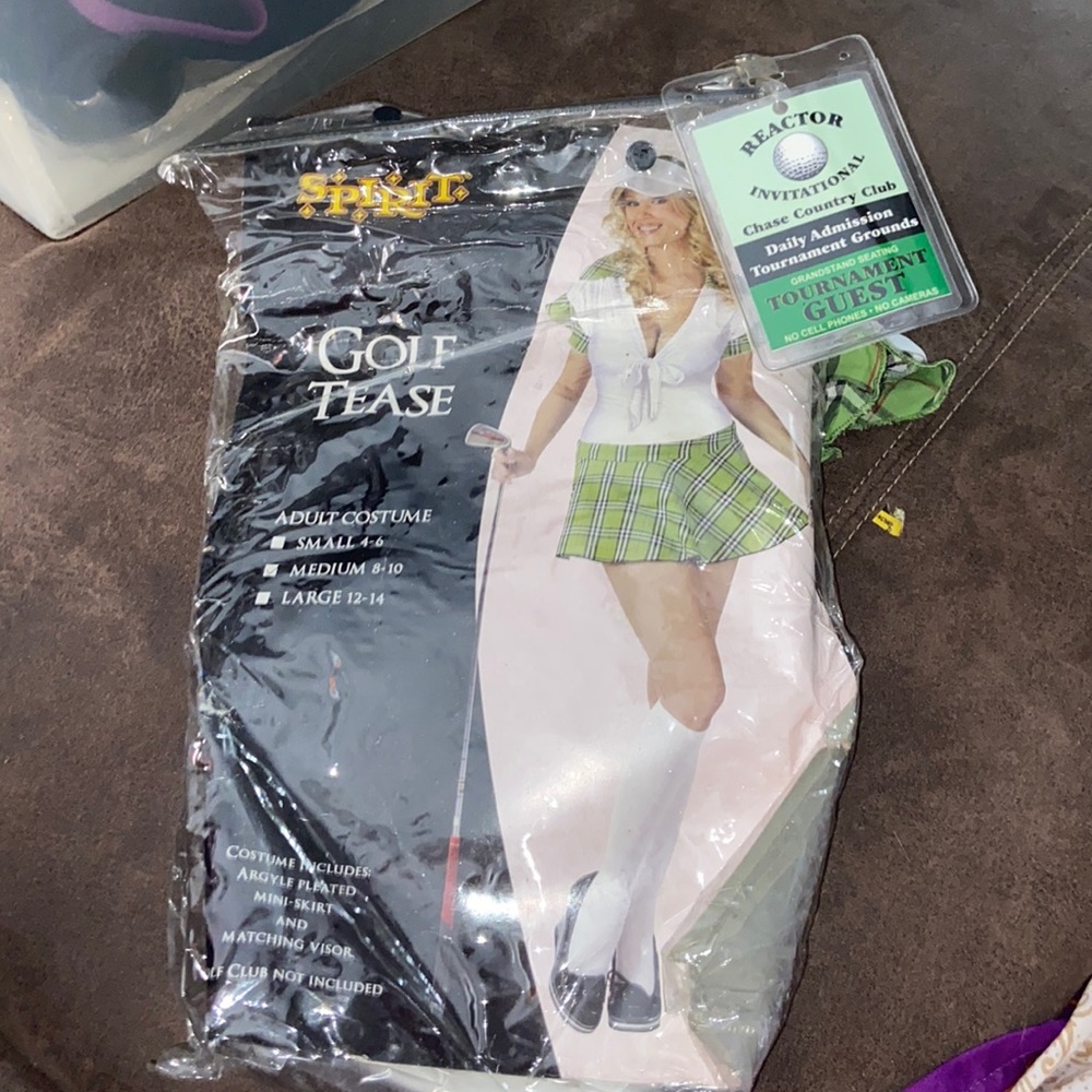 Golf tease costume